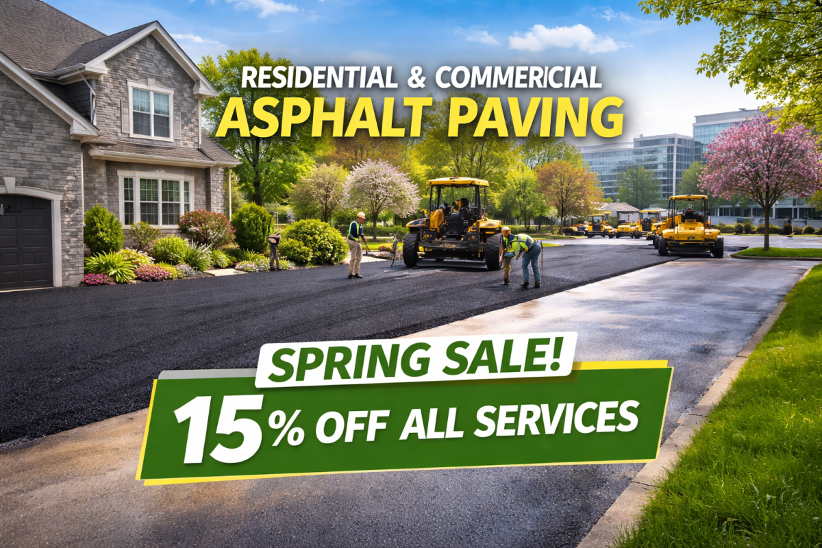 Spring Asphalt Paving